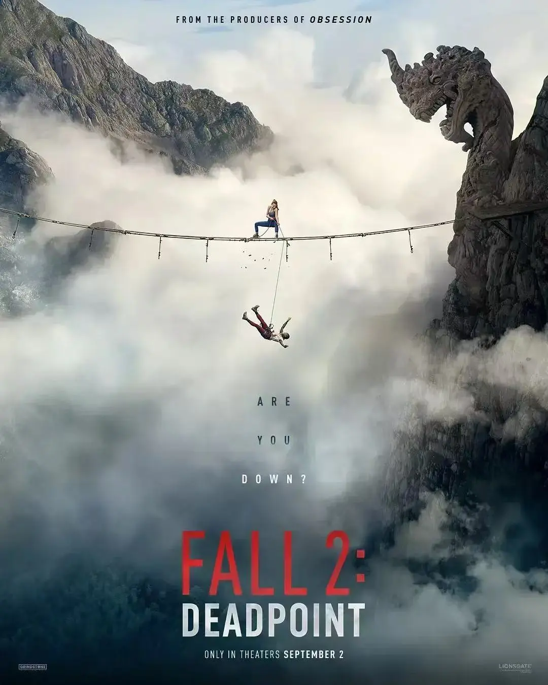 《坠落2》HD中字未删减版 - 2026美国惊悚片完整版高清在线观看 - 迅雷夸克网盘分享